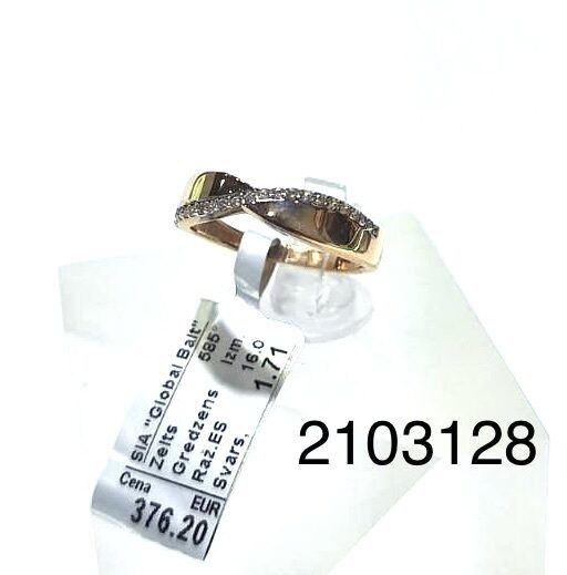 Zelta gredzens 16 izm -25%