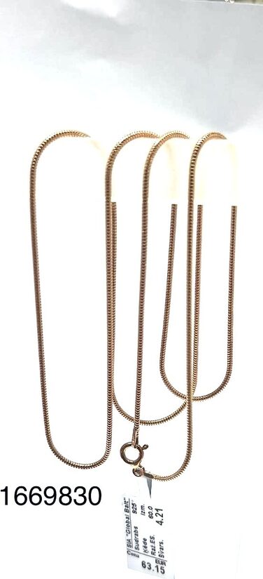 Sudraba ķēde 60 cm