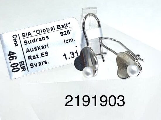 Sudraba auskari -60%