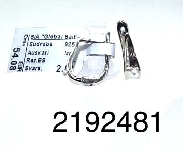 Sudraba auskari -60%