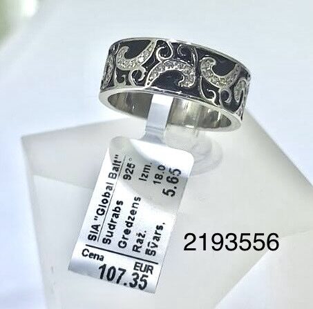 Sudraba gredzes 18.0 izm