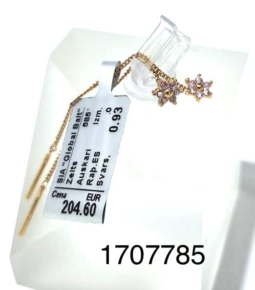 Gold earrings -25%