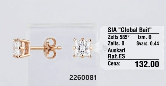 Zelta auskari 
