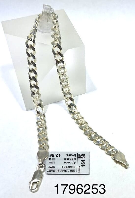 Sudraba aproce 23 cm