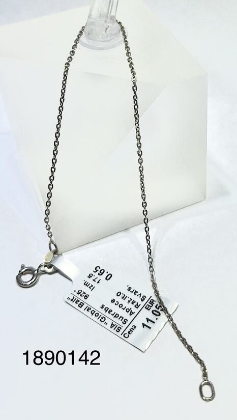 Sudraba aproce 17.5 cm