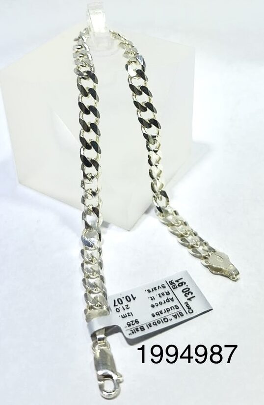 Sudraba aproce 21 cm