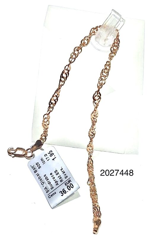 Sudraba aproce 17 cm apz.