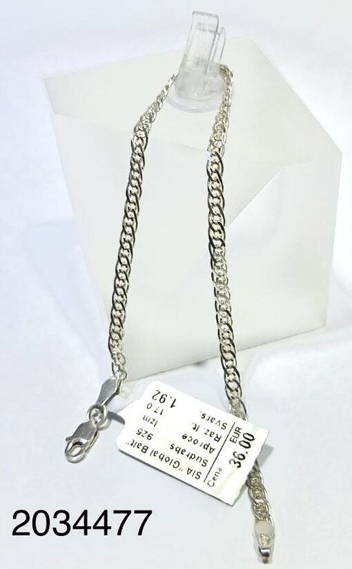 Sudraba aproce 17 cm