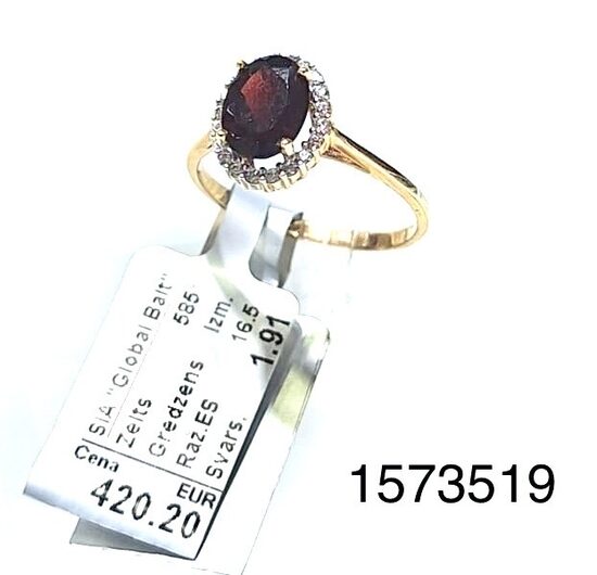 Zelta gredzens 16.5 izm -25%