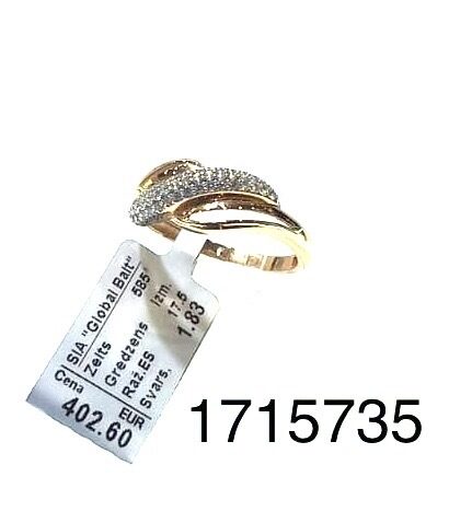 Zelta gredzens 17.5 izm -25%