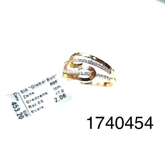 Zelta gredzens 17 izm -25%