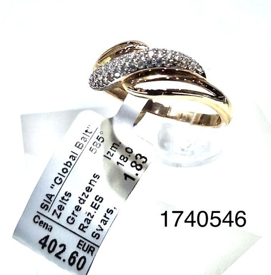 Zelta gredzens 18 izm -25%