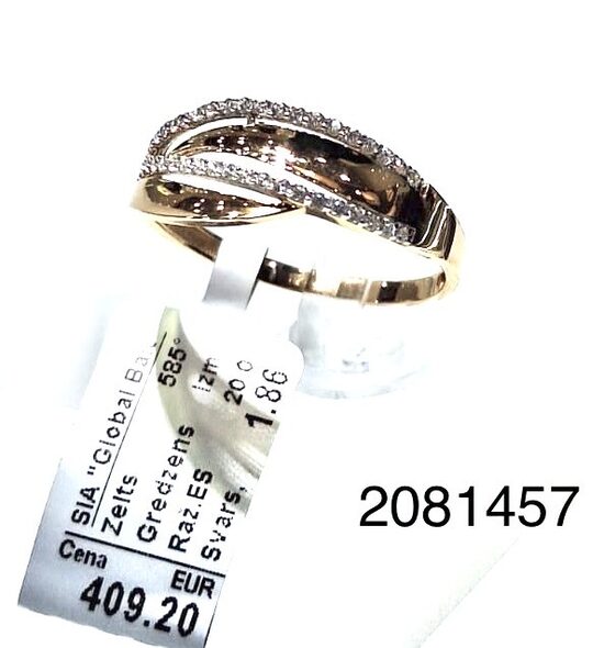 Zelta gredzens 20 izm -25%