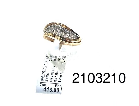 Zelta gredzens 16.5 izm -25%