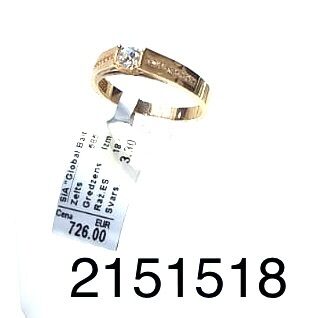 Zelta gredzens 18.5 cm -25%